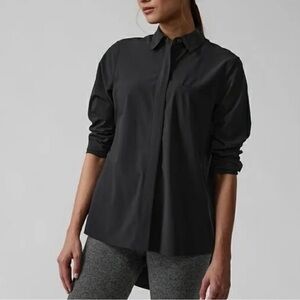 NWOT Athleta Black Urbanite Top 2.0 Women's Small